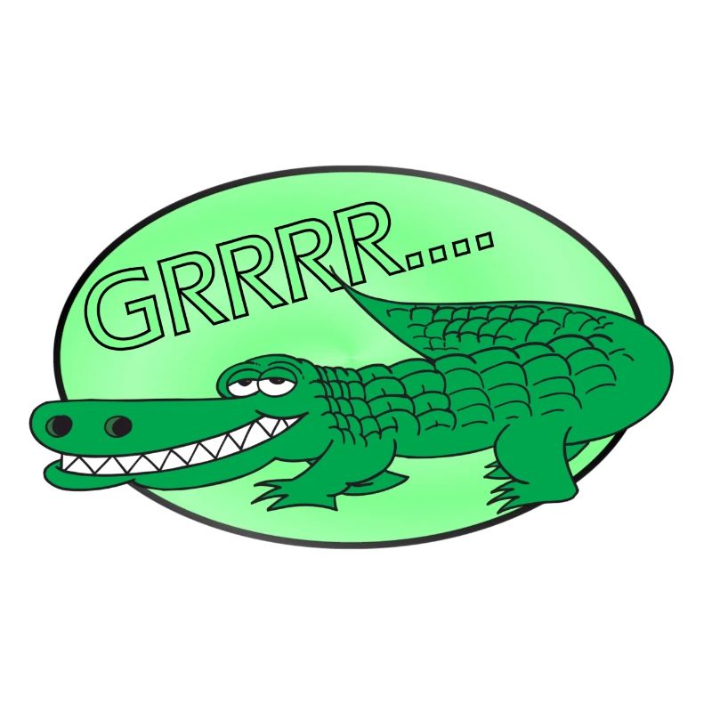 Krokodil Alligator