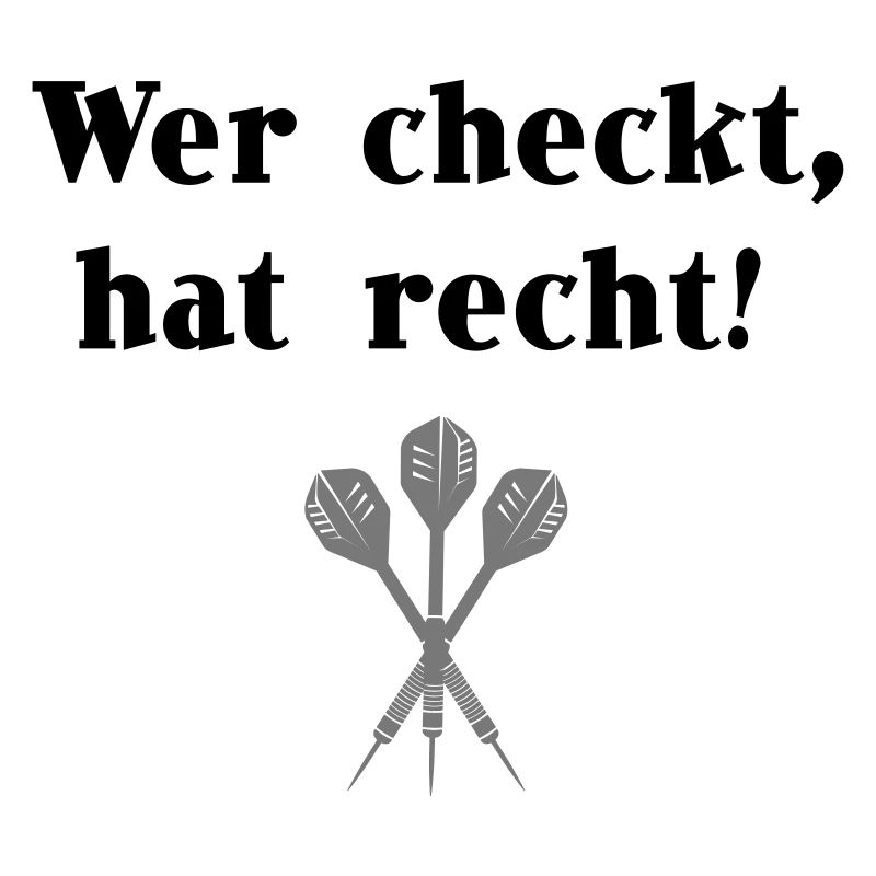 Wer checkt hat recht