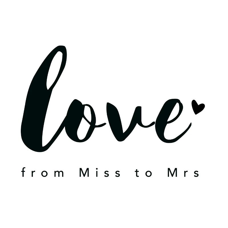 Bride Design de Miss à Mrs. par Constant Love®