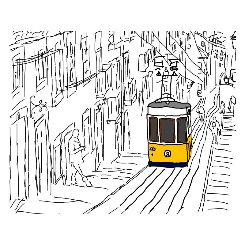 Lisbon tram