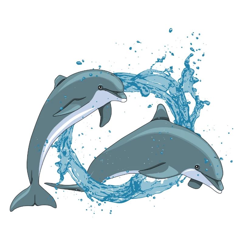 DAUPHINS AVEC ACQUASPLASH