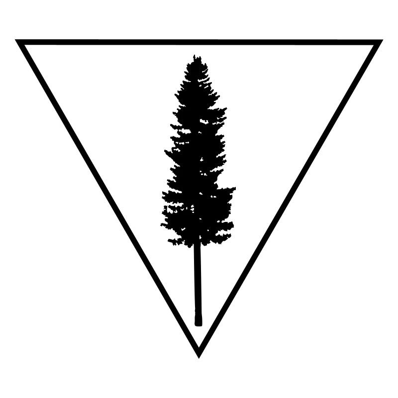 Tree in a triangle