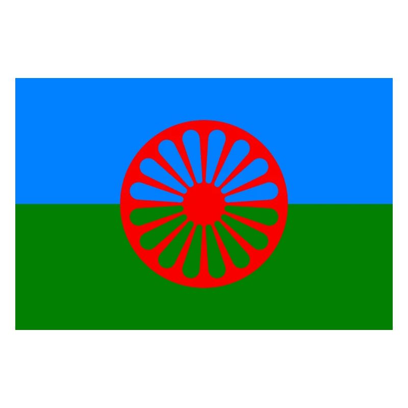 Drapeau du peuple rom