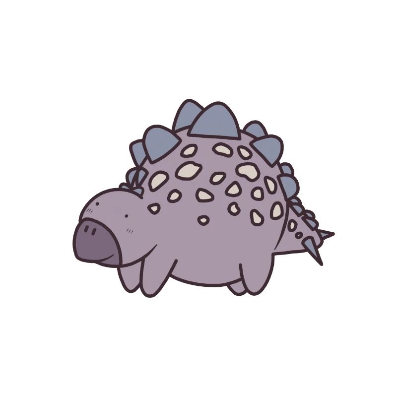 Old dinosaur Stegosaurus