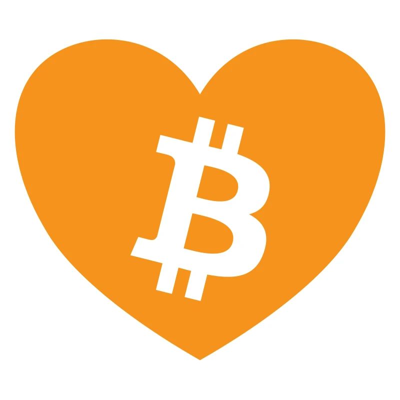 I Love Bitcoin Orange