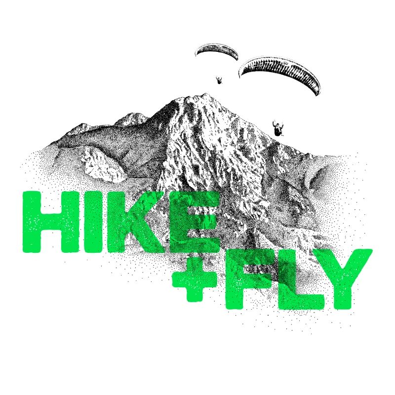 Hike & Fly Paragliding green