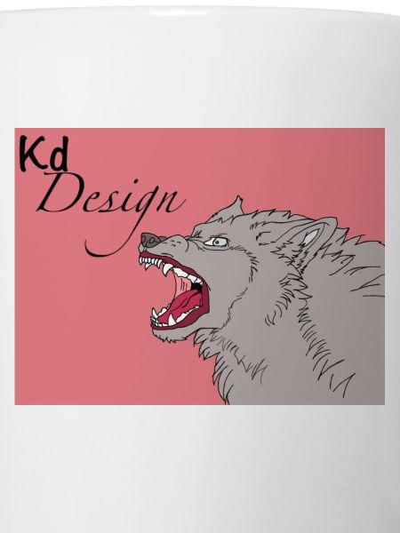 Wild wolf design