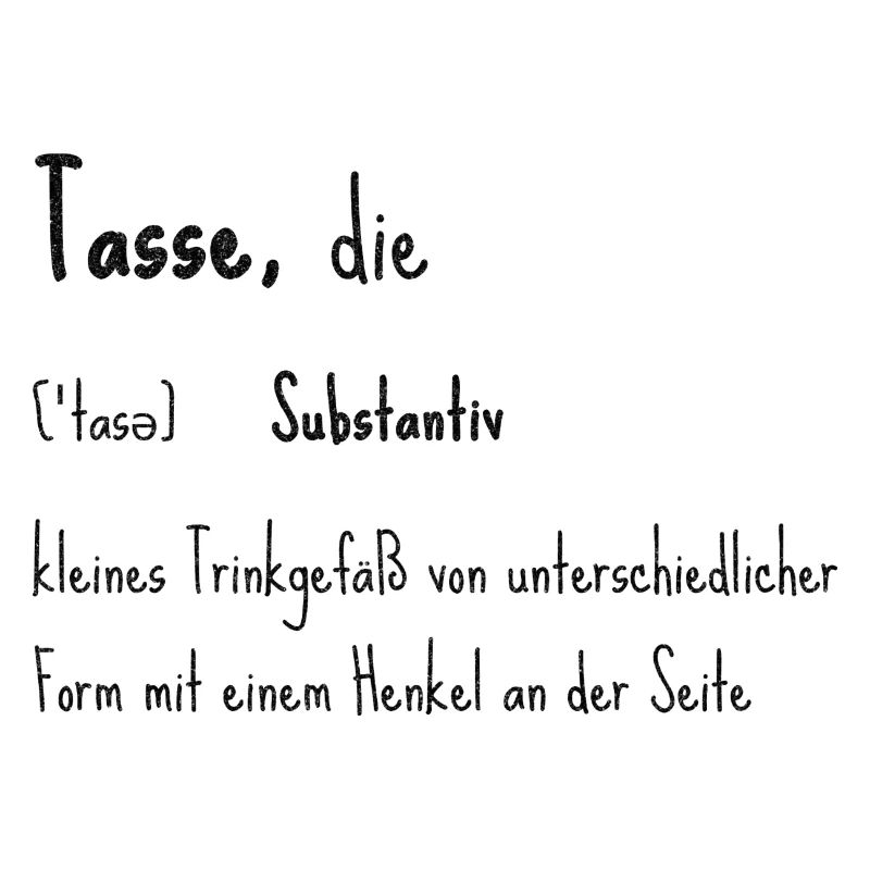 Tasse Duden
