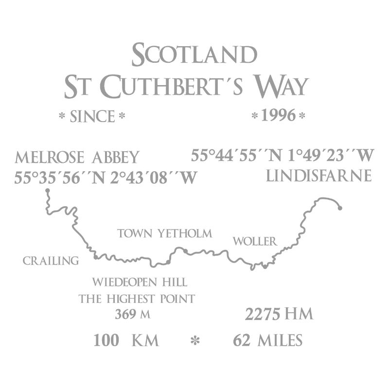 Écosse St Cuthbert s Way, Ouest Est
