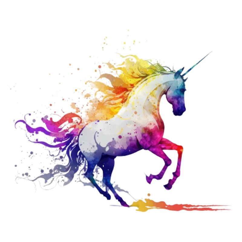 Unicorn Running