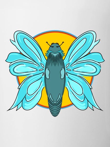 Butterflies are always in