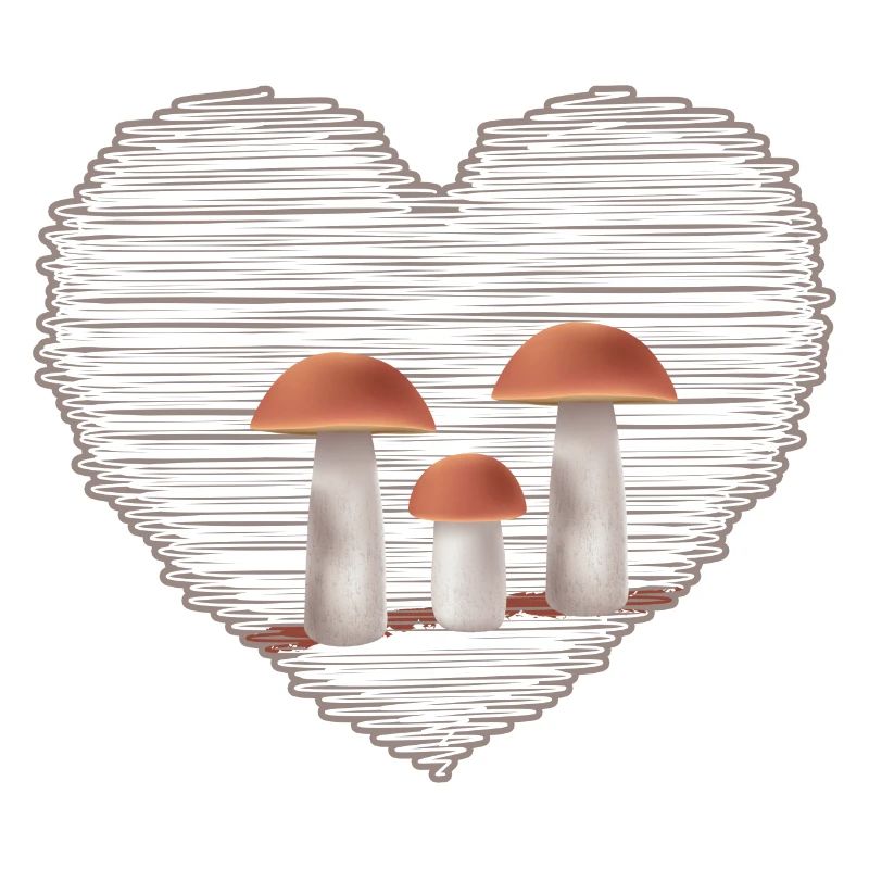 La cueilleuse de champignons adore le temps des champignons