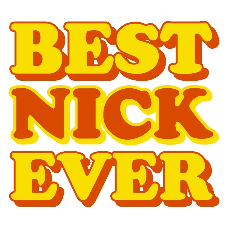 Nick First Name Funny Gift