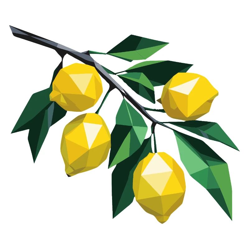 Zitronenast Polygon