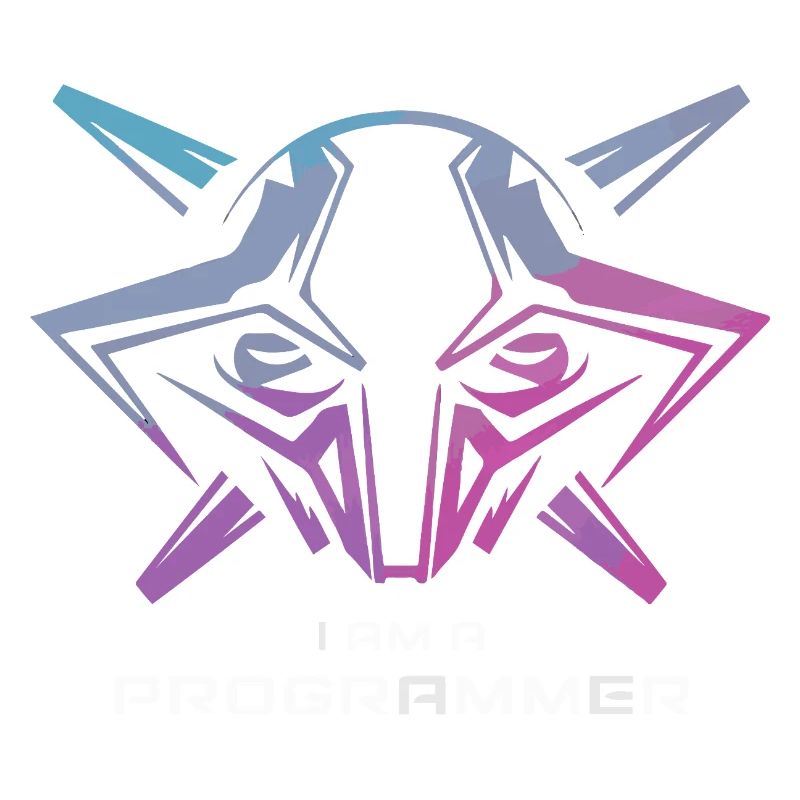 Futuristic Cyborg Programmer Art