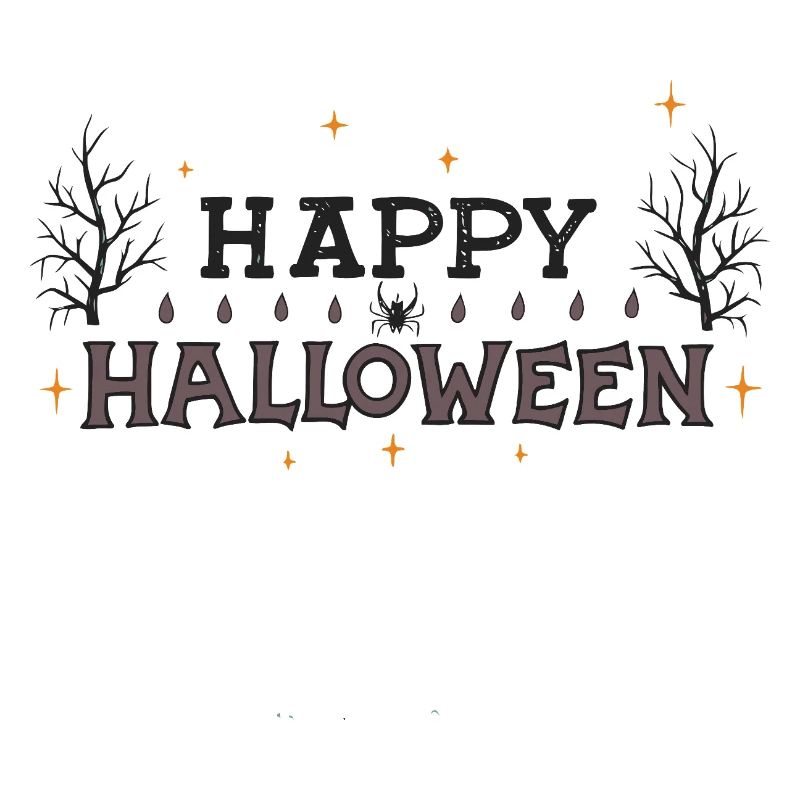 Dark Halloween Festive Typography