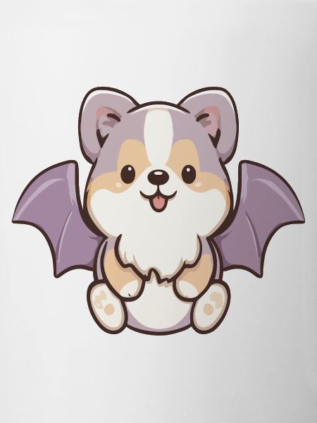 Chibi Bat Pup Plushie