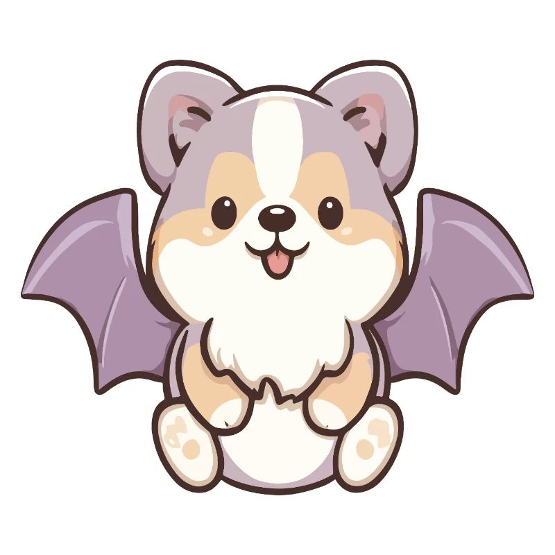 Chibi Bat Pup Plushie