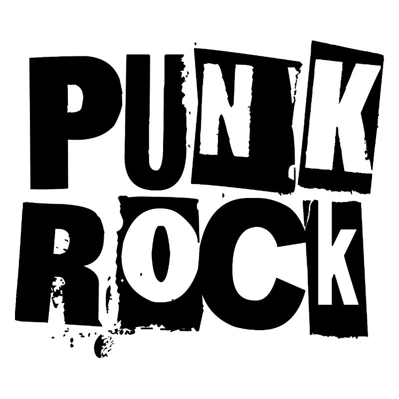 Punk rock gothic logo