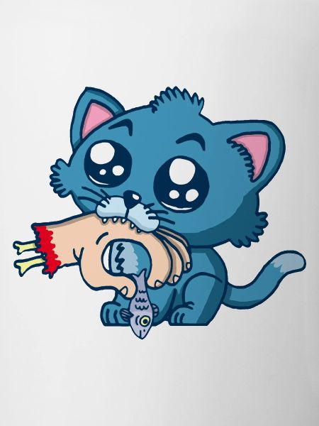 Gourmet kitten