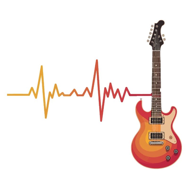 Heartbeat Guitar Gradient