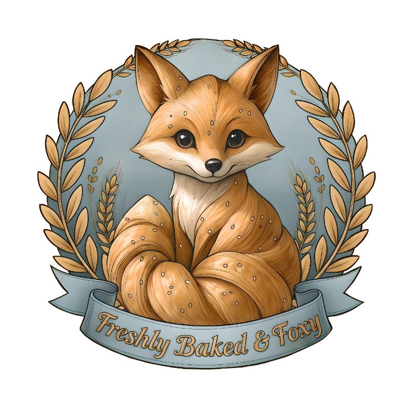 Fraîchement cuit & Foxy – Illustration de renard