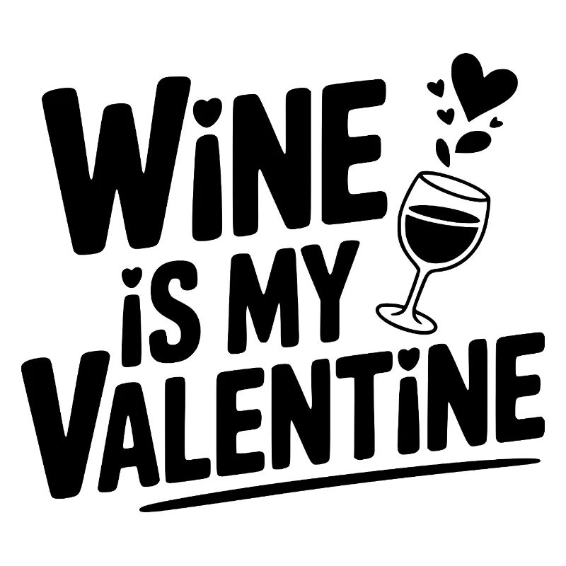 Wein ist mein Valentin