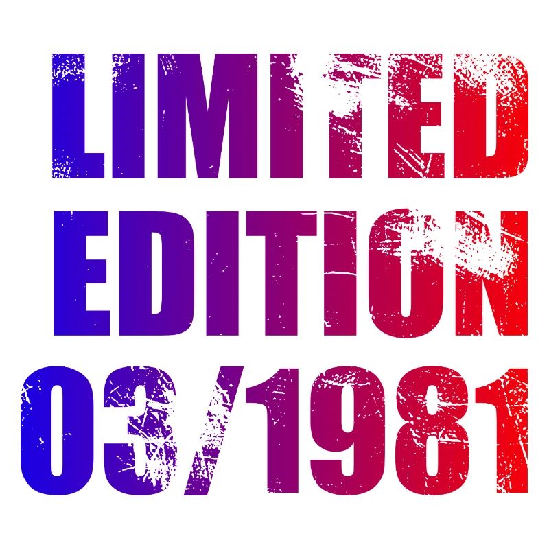 45e anniversaire Édition Limitée 03/1981
