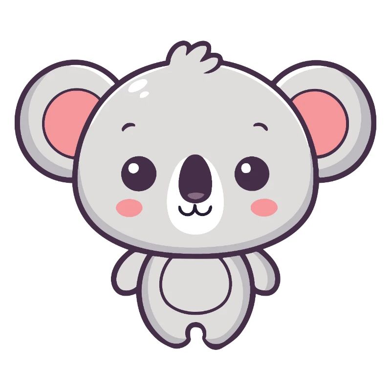 Koala Soft Pastel Drawing