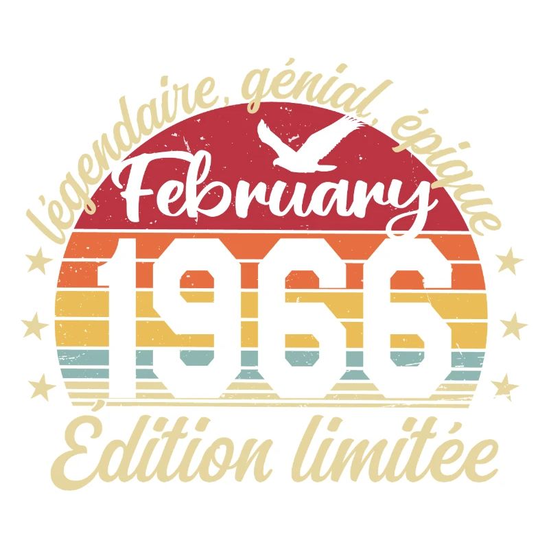 Février 1966 Anniversaire février 1966 Retro 1966