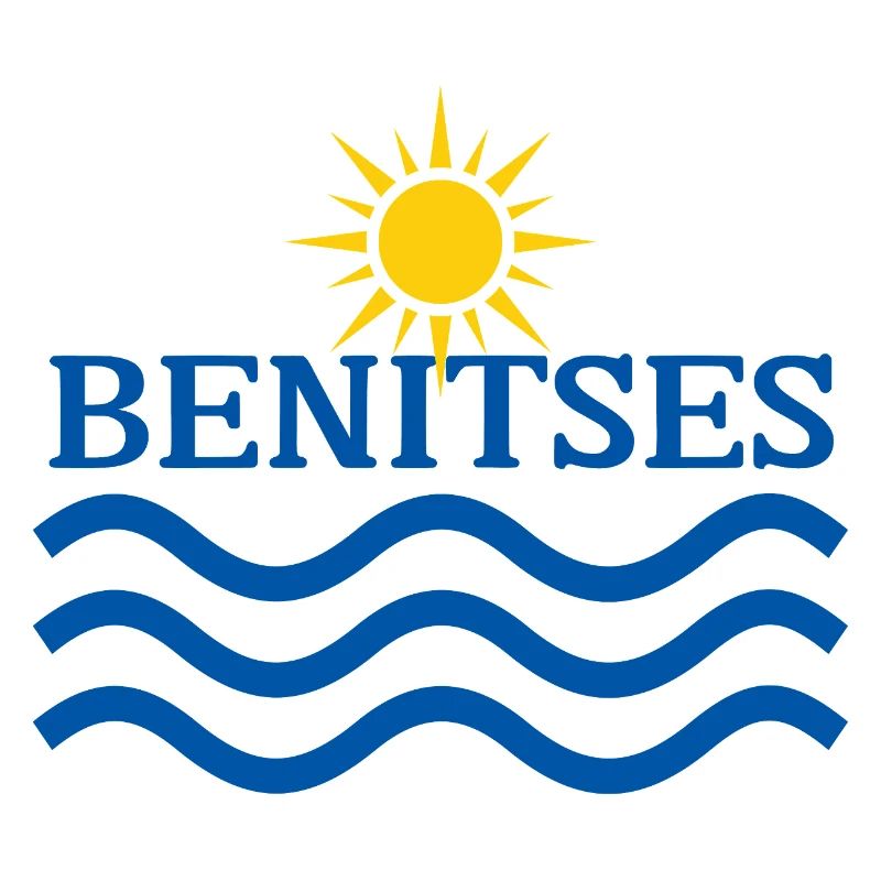 Soleil et vagues océaniques de Benitses