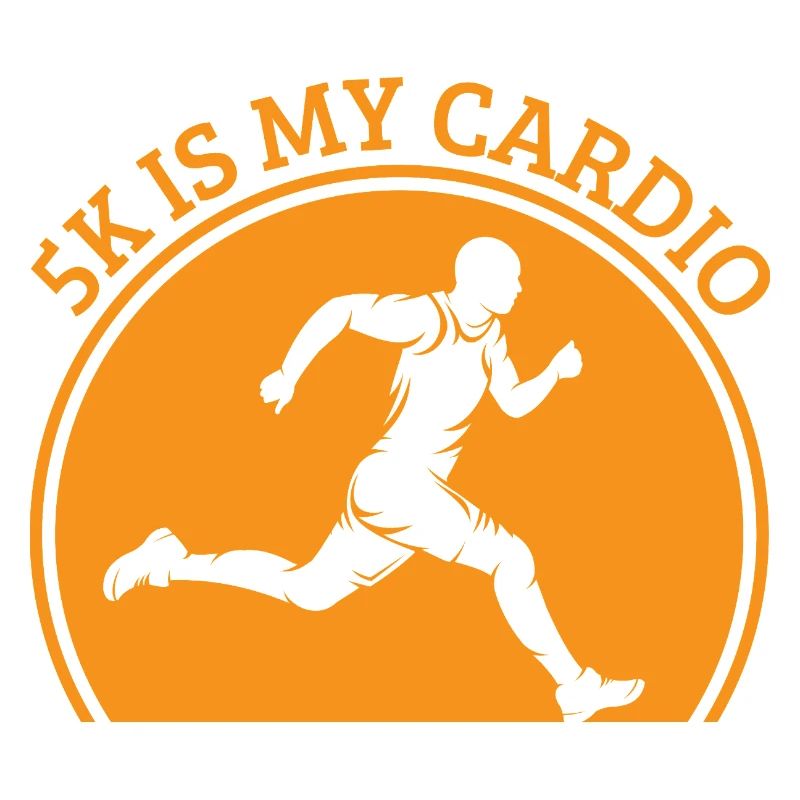 Running 5K Is My Cardio Marathon Runner Gift