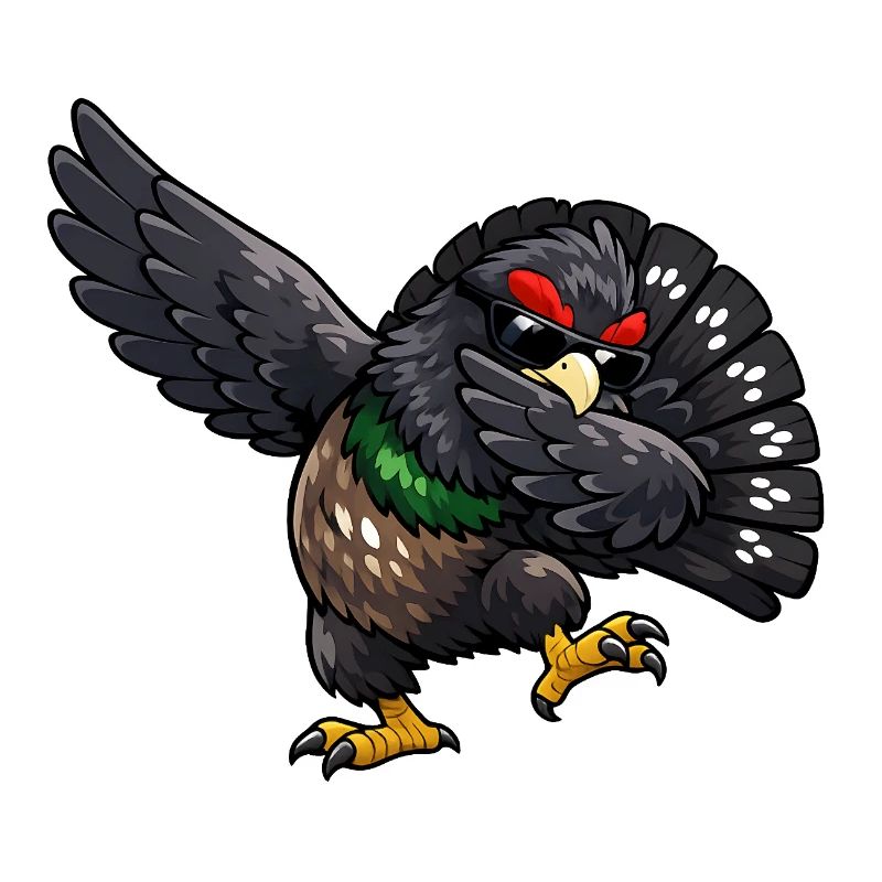 Dabbing Capercaillie