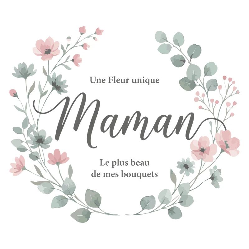 Maman, Fleur Unique et Tendresse