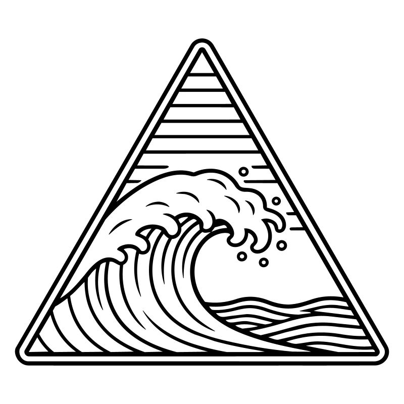 Vague de mer