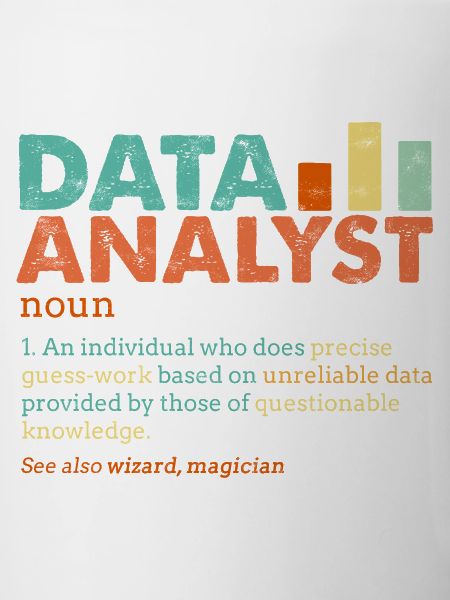 Data Analyst Retro Farbblöcke