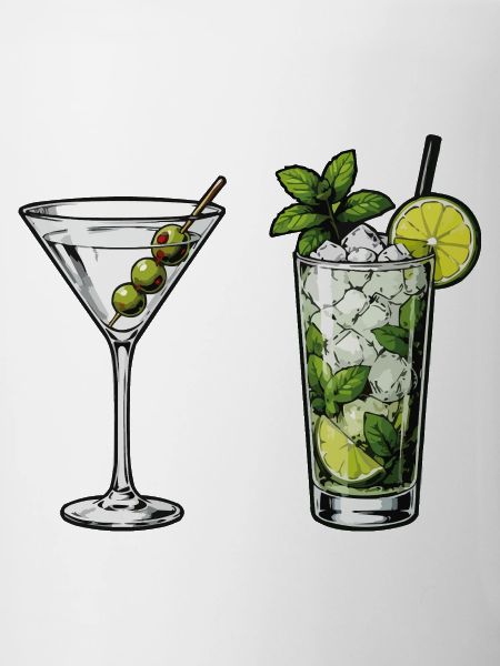 Cocktail Collection: Martini & Mojito