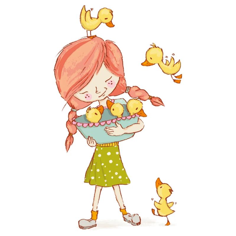 Fille de canard