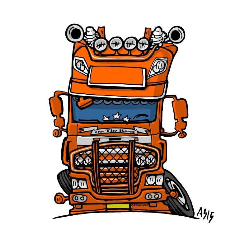 0613 daf FX sur l'orange route
