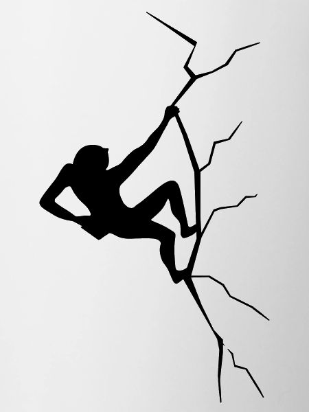 crack climbing