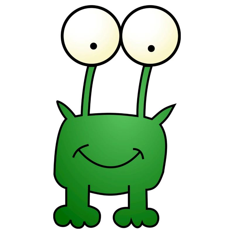 Frosch - Alien - Außerirdischer - Monster