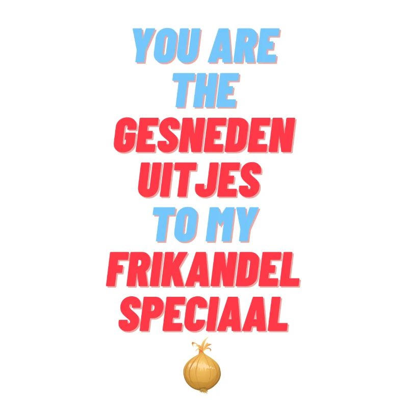Oignons tranchés à mon spécial frikandel