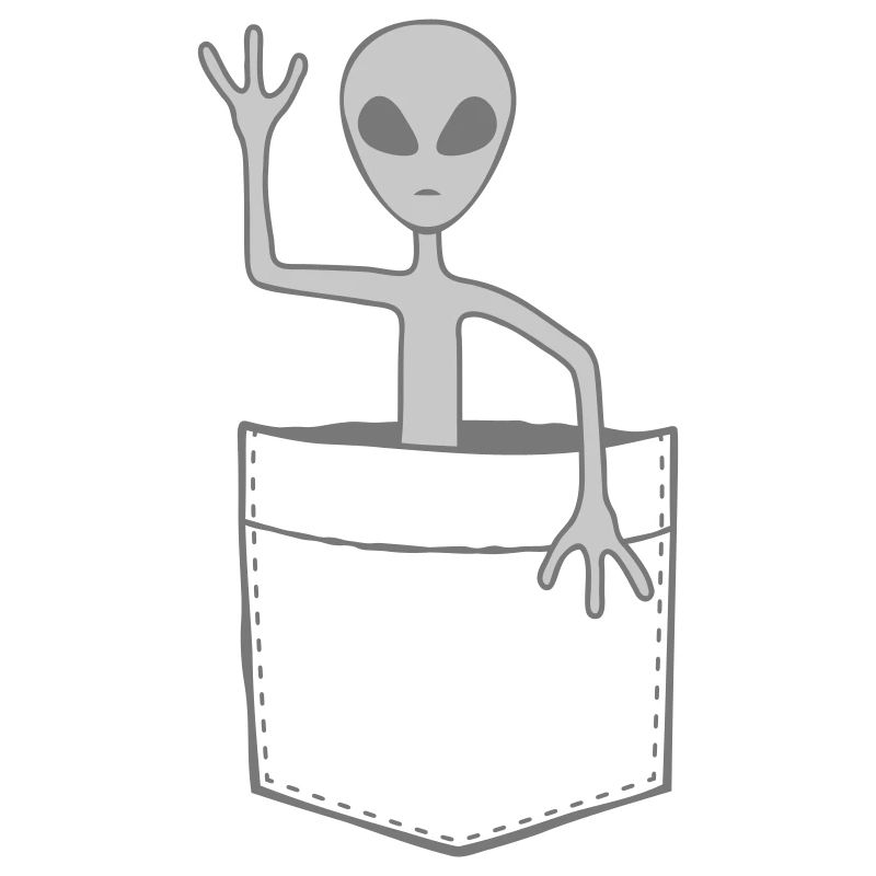 Chest bag Alien waves friendly