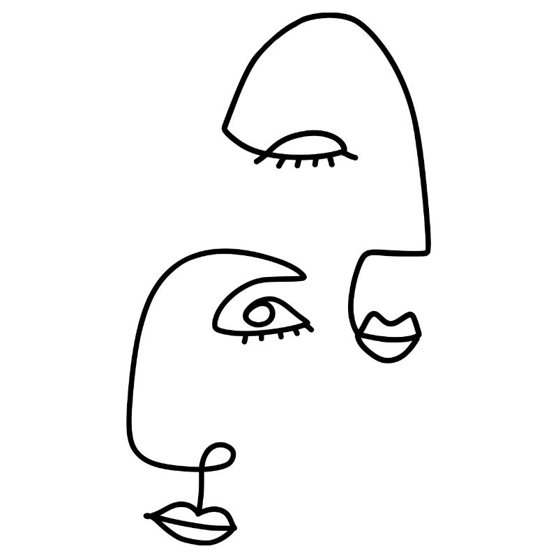 Dessins au trait abstraits