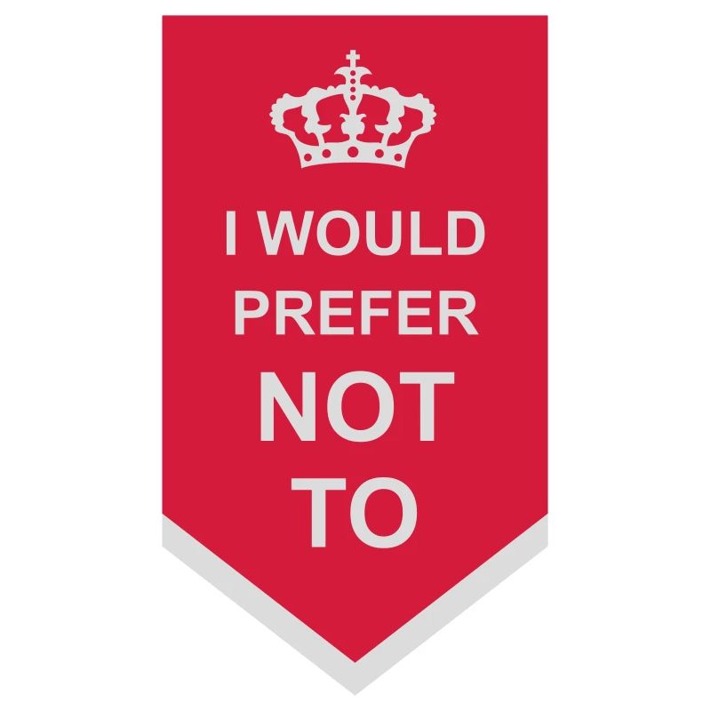 I prefer not to