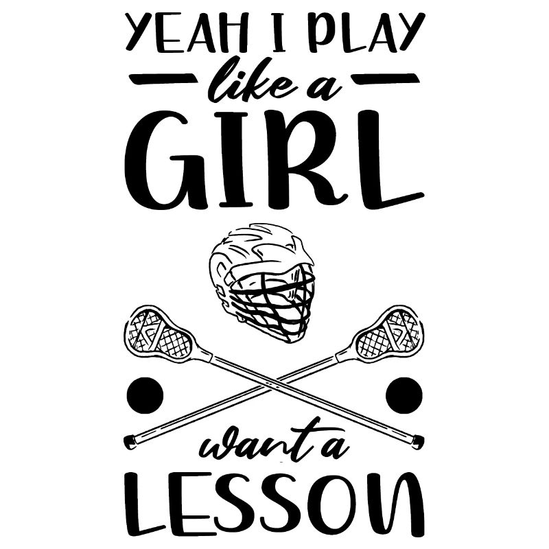 Lacrosse Mädchen