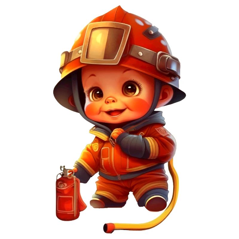 Süßer Feuerwehrmann