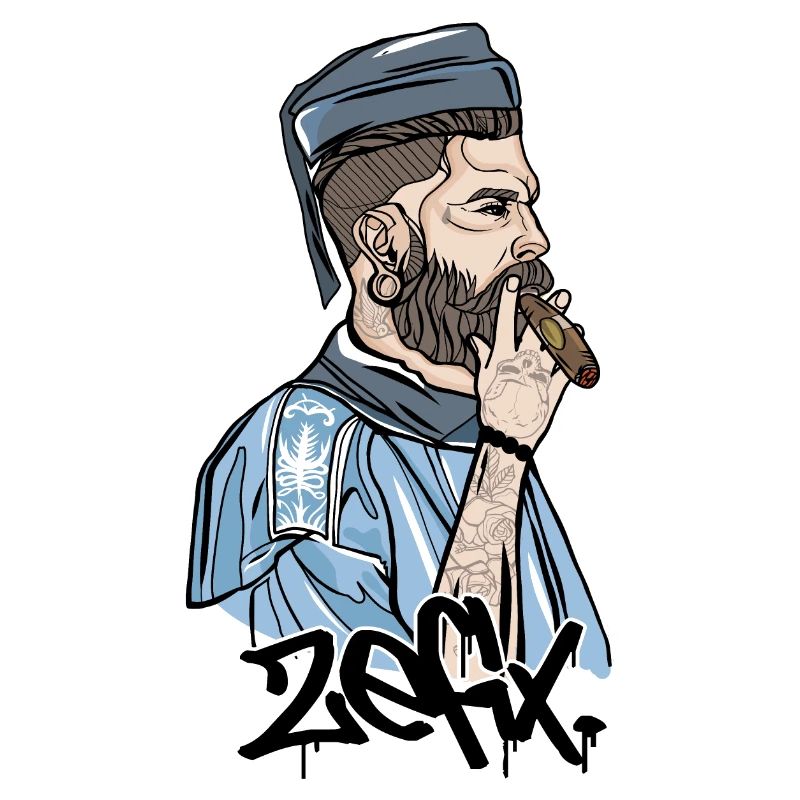 Rieser Grantler // Illustration