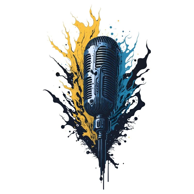 Microphone splash
