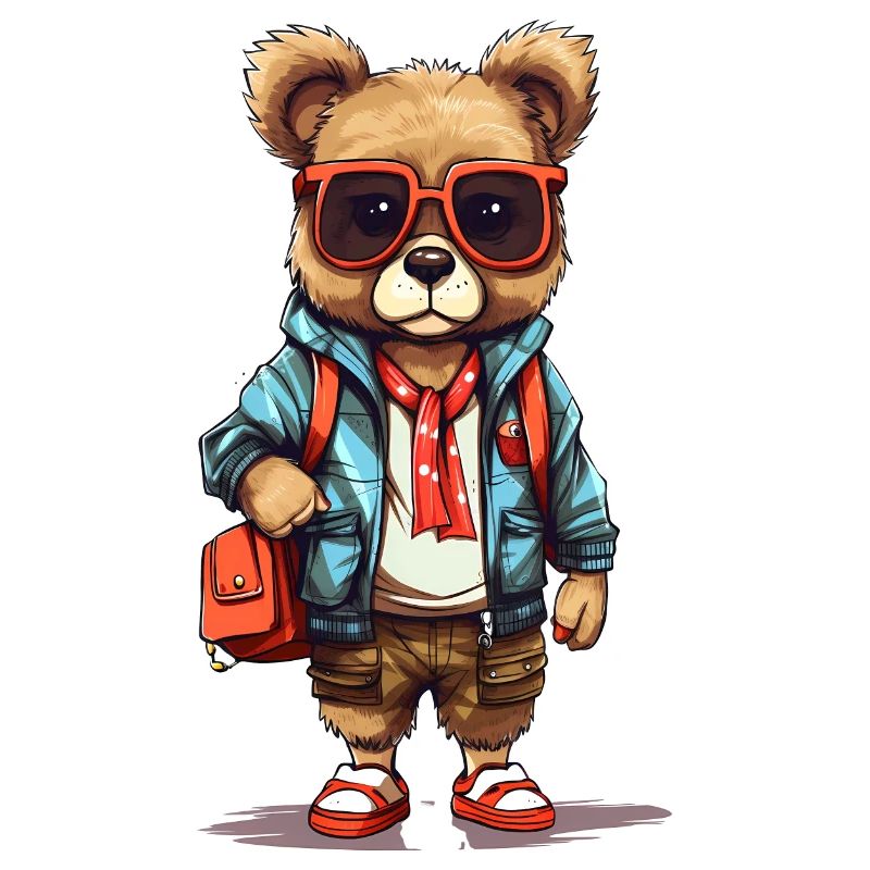 Cute Bear Cartoon